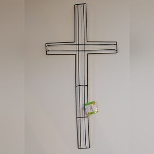 Large CrossWreath Making Forms 5 pc Lot 18” Metal Wire Frame DIY Easter Craft